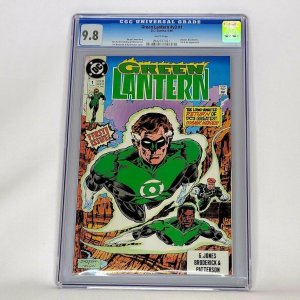 Green Lantern #1 DC 1990 CGC 9.8 Batman Blue Beetle Fire & Ice App Top Grade 