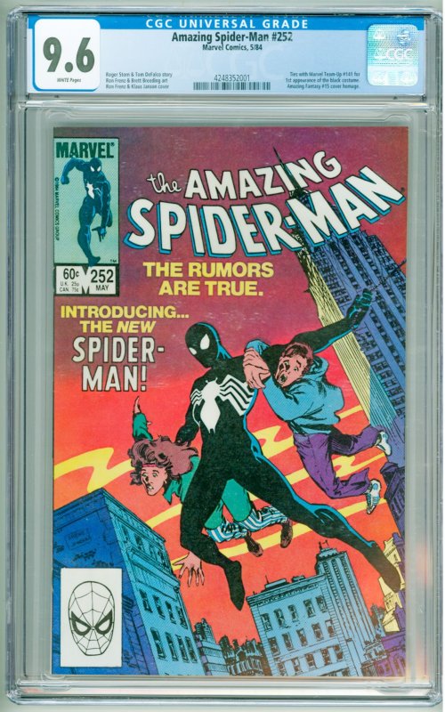 The Amazing Spider-Man #252 (1984) CGC 9.6!