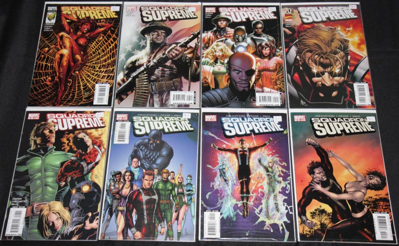 Marvel Copper-Modern SQUADRON SUPREME 23pc Count High Grade Comic Lot VF/NM