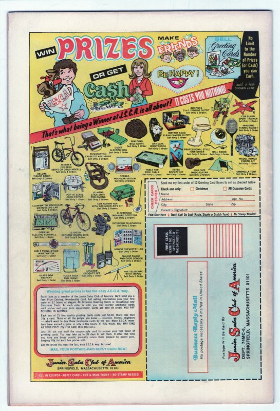 SGT. FURY #121 - 4.5 - C-OW