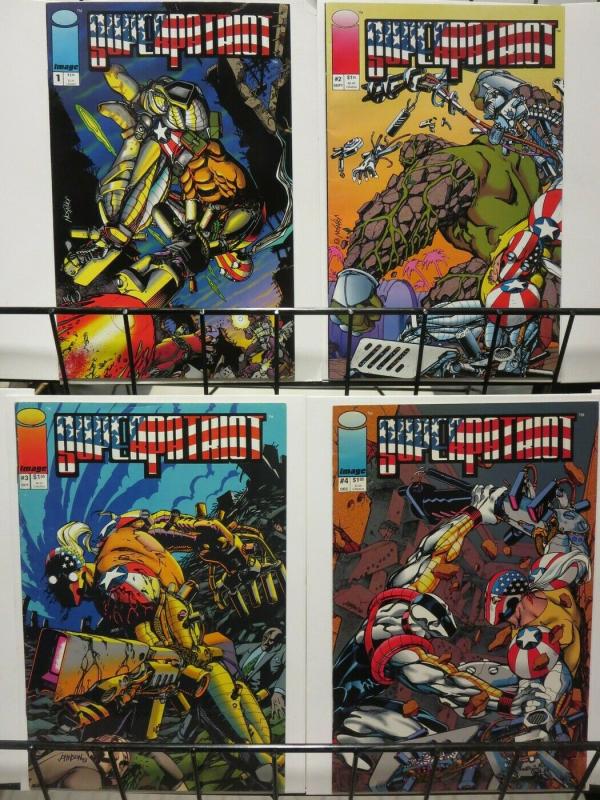 SUPERPATRIOT (1993 IMAGE) 1-4 VF LARSON & GIFFEN