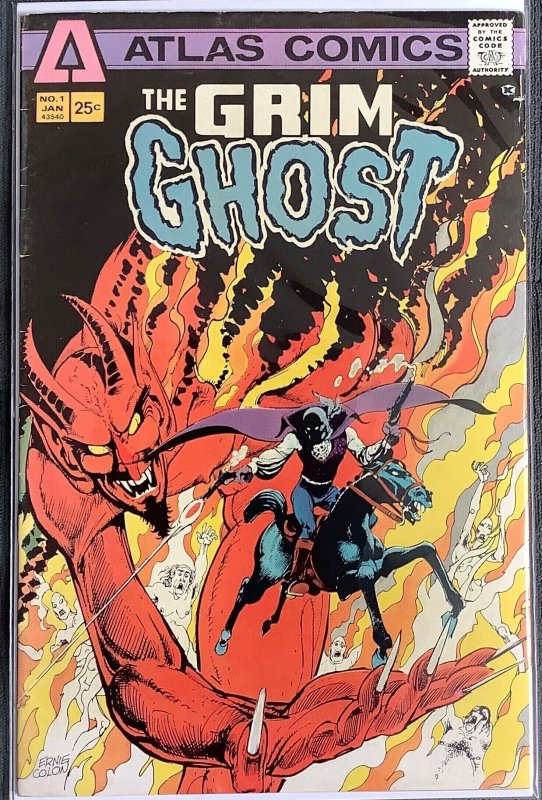 The Grim Ghost #1 (1975, Atlas) VF