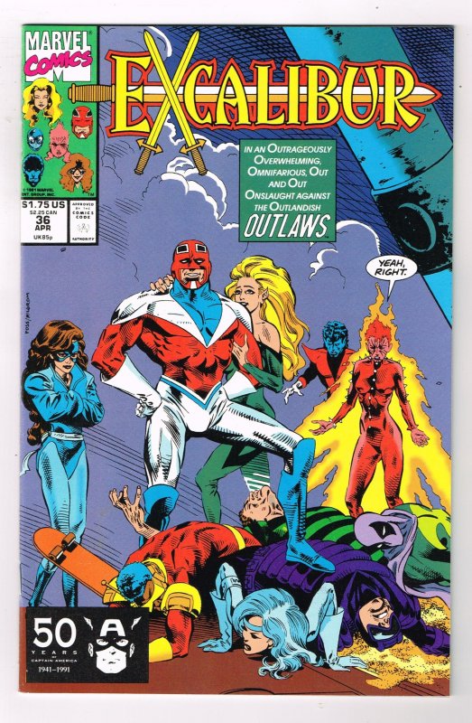 Excalibur #36 (1991)       Marvel Comics    REF:03
