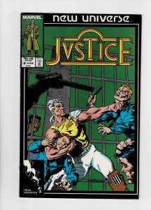 Justice #8 (1987) Another Fat Mouse Almost Free Cheese 3rd Buffet Item!