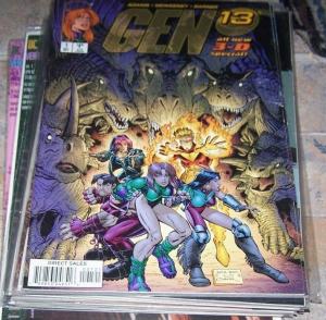 GEN 13  3D special #1 with glasses   JIM LEE BRANDON CHOI  1997 IMAGE art adams