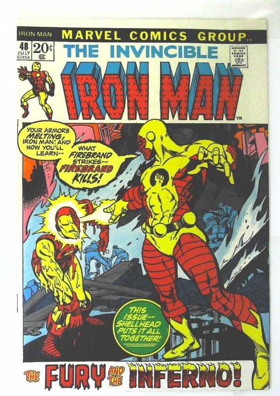 Iron Man (1968 series)  #48, VF+ (Actual scan)
