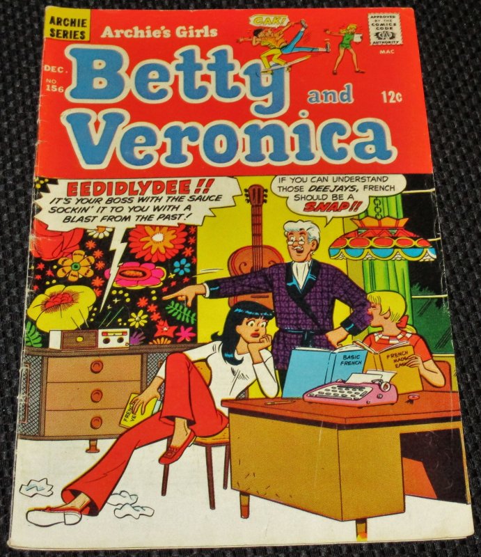 Archie's Girls Betty and Veronica #156 (1968)