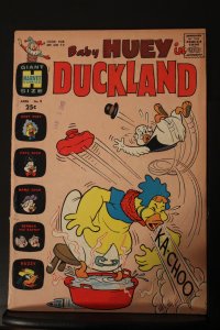 Baby Huey In Duckland #9 High-Grade VF Giant-Size Sneezing cover Wythville CERT!