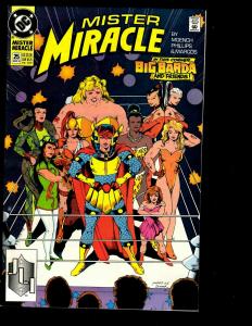 12 Mister Miracle DC Comic Books 26 25 21 19 18 17 11 10 9 8 7 6 Batman JF10