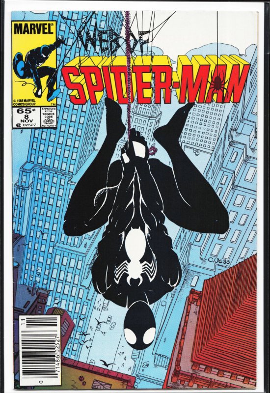 Web of Spider-Man #8 (1985) Spider-Man