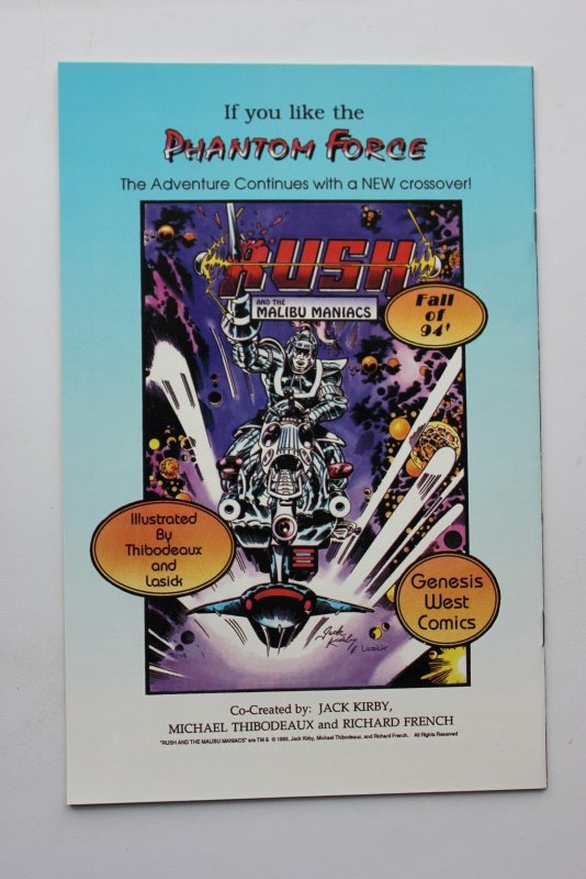 Phantom Force #3 (1994) Phantom Force Mcfarlane Kirby NM
