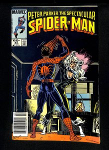 Spectacular Spider-Man #87 Newsstand Variant