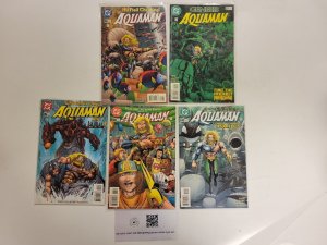 5 Aquaman DC Comic Books #35 36 37 38 45 70 LP6