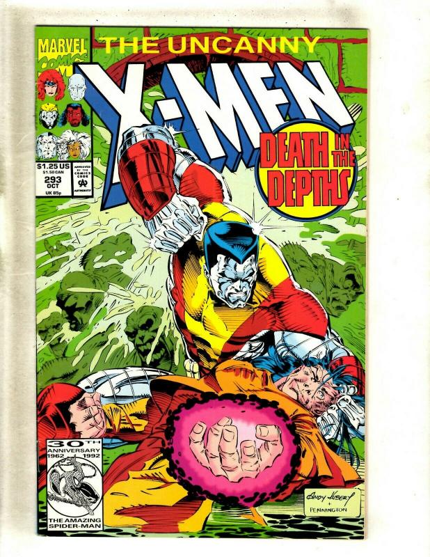 10 Comics Uncanny X-Men # 281 283 284 285 287 288 289 290 292 293 RP1