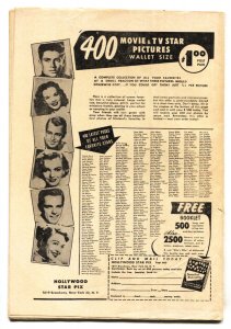 Western Thrillers #52 -- 1954 -- Fox Golden Age -- Headlight cover -- VG