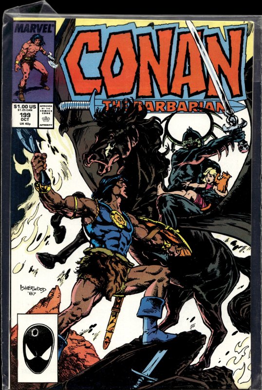 Conan the Barbarian #199 (1987) Conan