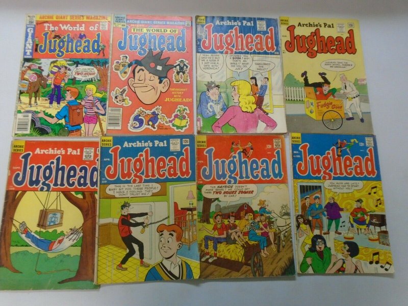 Silver + Bronze age Archie Jughead's Jokes + World lot 48 different avg 4.0 VG