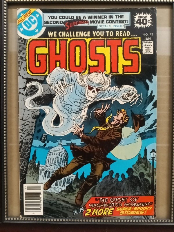 Ghosts #72 (DC 1979) Bronze Age Horror Comics  P03
