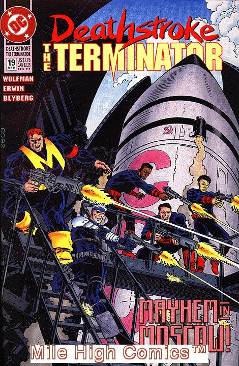 DEATHSTROKE: THE TERMINATOR (1991 Series) #19 Near Mint Comics Book