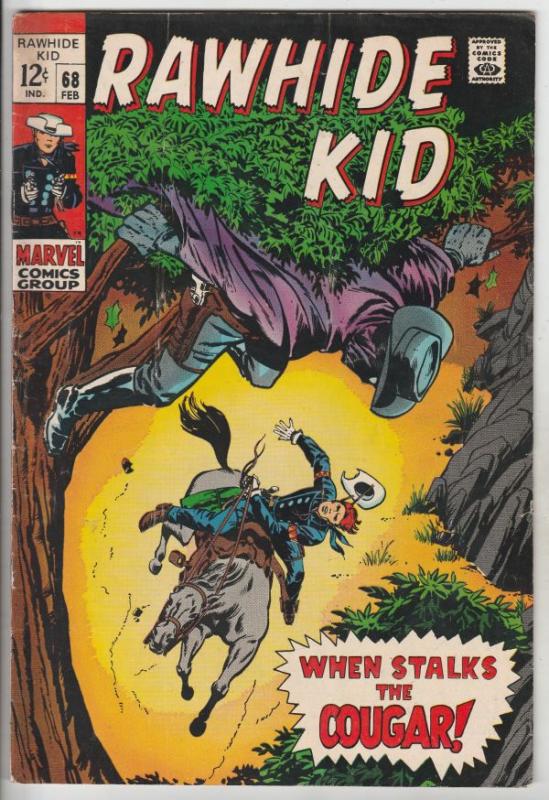 Rawhide Kid #68 (Feb-69) FN Mid-Grade Rawhide Kid