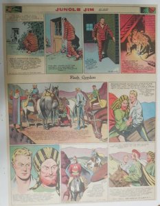 Flash Gordon Sunday by Alex Raymond from 3/21/1943 Large Full Page Size !