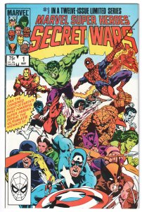 Marvel Super Heroes Secret Wars #1 (1984) [Key Issue]