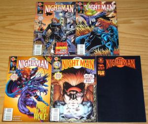 Night Man vol. 2 #∞ & 1-4 VF/NM complete series - malibu ultraverse 0 infinity