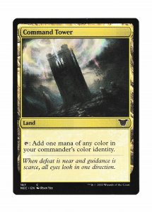 COMMAND TOWER | COMMON | COMMANDER: KAMIGAWA NEON DYNASTY #167 | MTG 2022