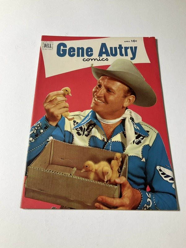 Gene Autry Comics 62 Vf Very Fine 8.0 Dell Comics