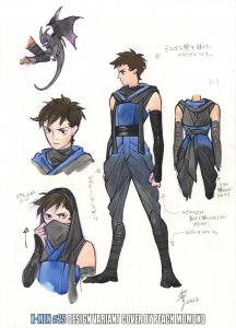 X-men #25 Artist Design Var (Artist Design Var) Marvel Prh Comic Book 2023