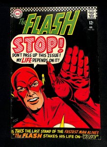 Flash #163 Infantino Cover Art! Silver Age!