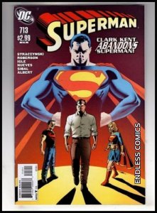Superman #713 (2011) SUPERGIRL! Great Cover! / NSC•CR60•003