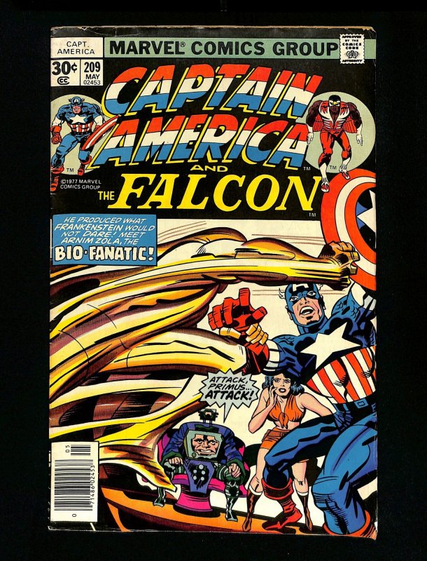 Captain America #209 1st Full Arnim Zola!