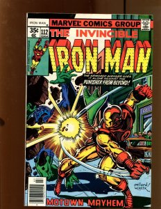 Iron Man #112 - Keith Pollard Cover Art! (9.0) 1978