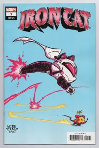 Iron Cat #1 Skottie Young Variant (Marvel, 2022) NM 