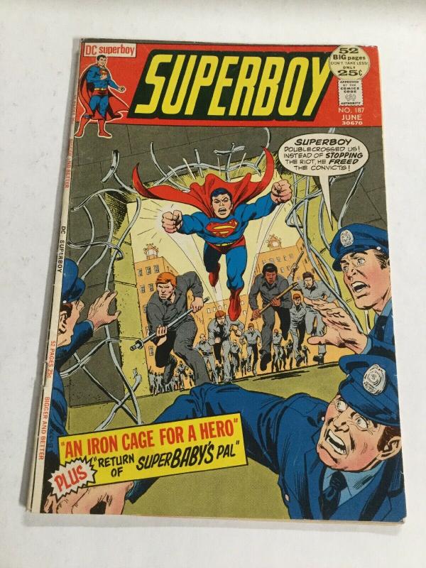 Superboy 187 Vg Very Good 4.0 DC Comics