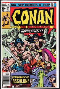 Conan the Barbarian #72 (1977) Conan