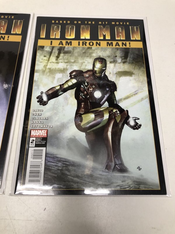 Iron Man (2010) Set Marvel Comics • Peter David • Sean Chen • Victor Olazaba