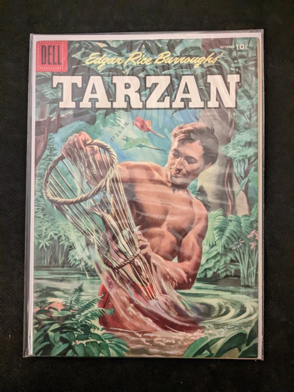 Edgar Rice Burroughs' Tarzan #73 (1955) Tarzan