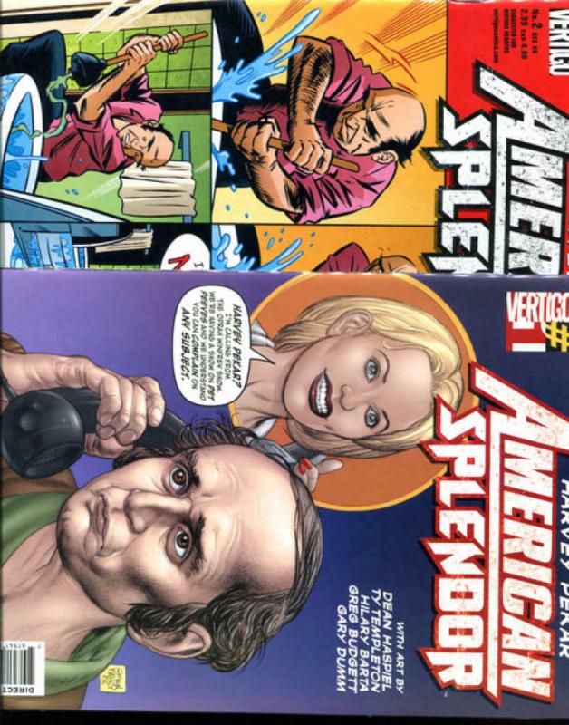 AMERICAN SPLENDOR #1 2 3 4, NM, Harvey Pekar, 2006, more Vertigo in store