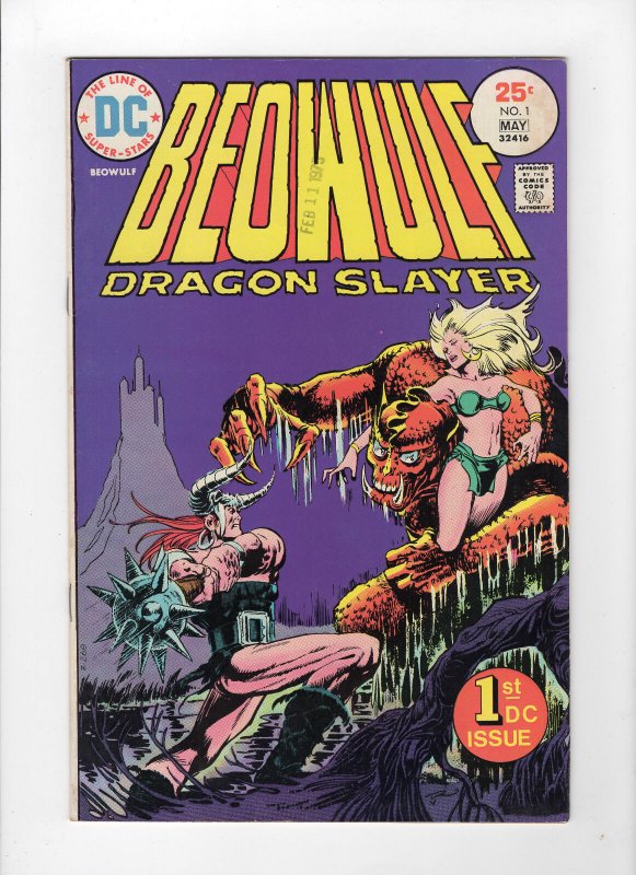 Beowulf #1 (Apr-May 1975, DC) - Fine/Very Fine 