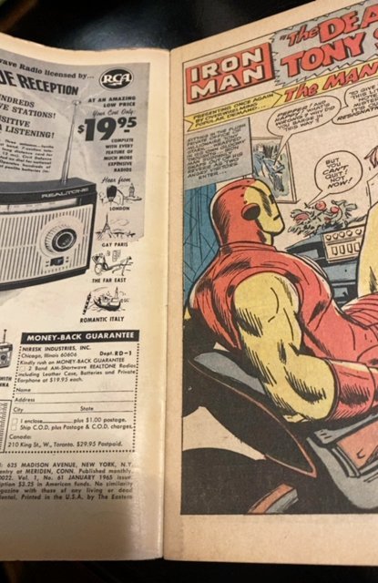 Tales of Suspense #61 (1965)Madarin app