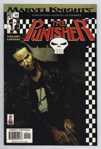 Punisher #12 Bradstreet Main Cvr | Garth Ennis (Marvel, 2002) NM