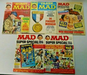 MAD Magazine Specials + Annuals Lot 10 Different (1970-80)