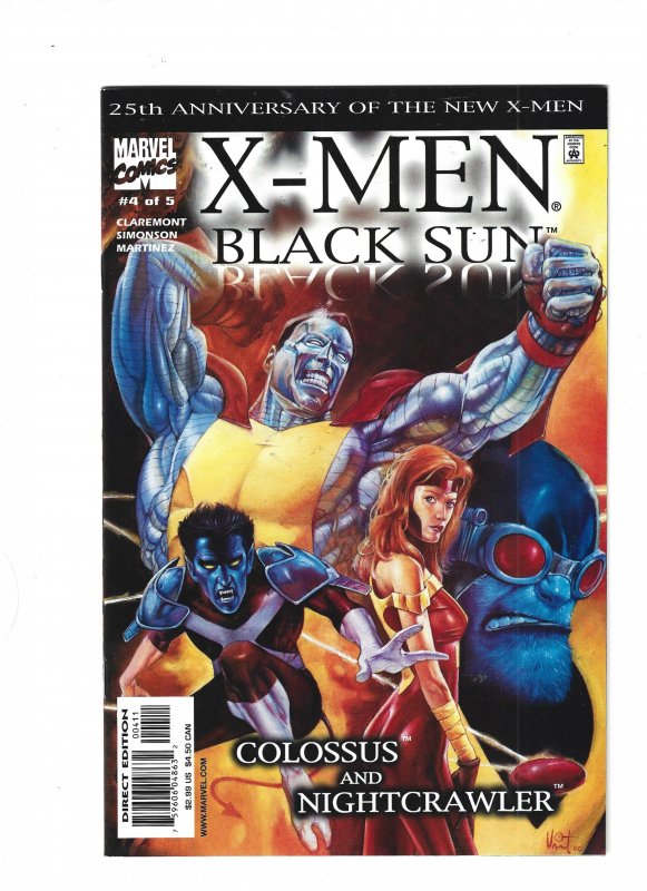 X-Men: Black Sun #1 through 5  (2000) Complete
