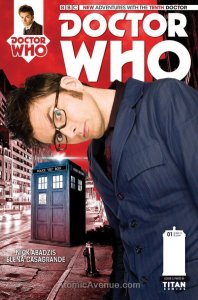 Doctor Who: The Tenth Doctor #1C VF/NM ; Titan | David Tennant Photo Cover