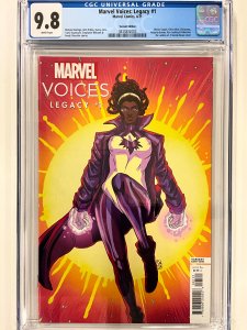 Marvel's Voices: Legacy Souza Cover (2021) CGC 9.8