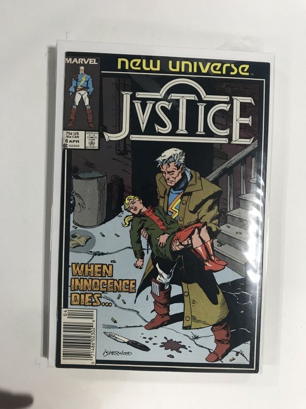 Justice #6 (1987) FN3B120 FN FINE 6.0