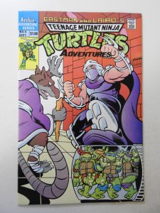 Teenage Mutant Ninja Turtles Adventures #4 (1989) VF+ Condition!