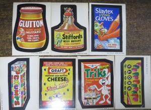 TOPPS WACKY PACKAGES-- 5th SERIES, MISSING ONE! 39 Doubles!